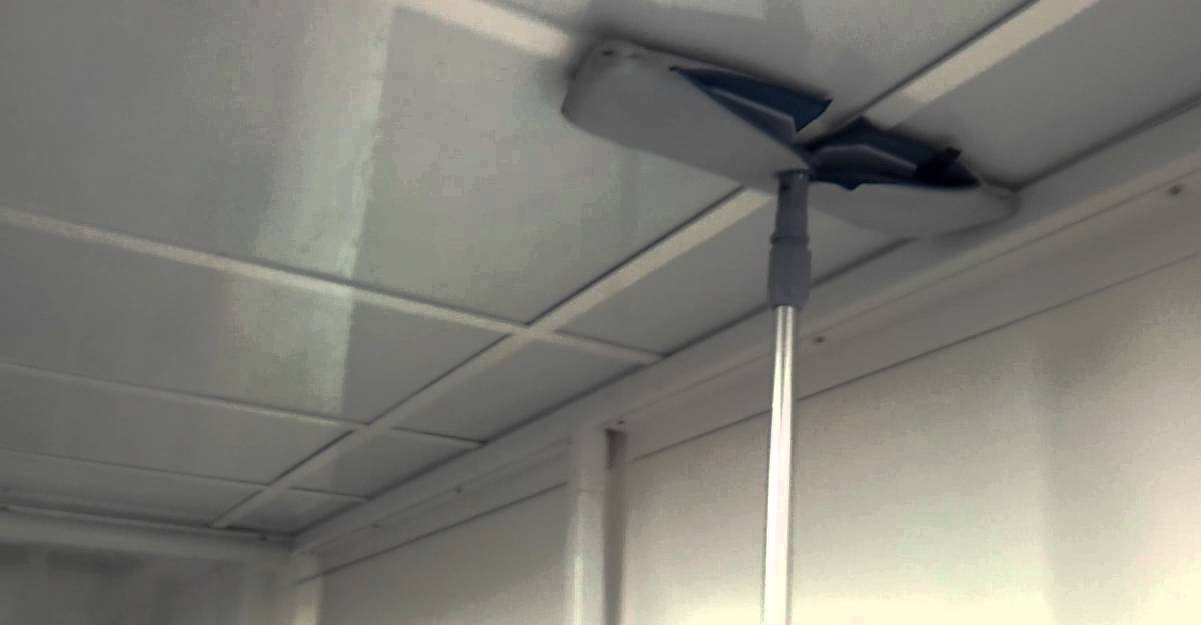 Programa de limpeza de sala limpa
