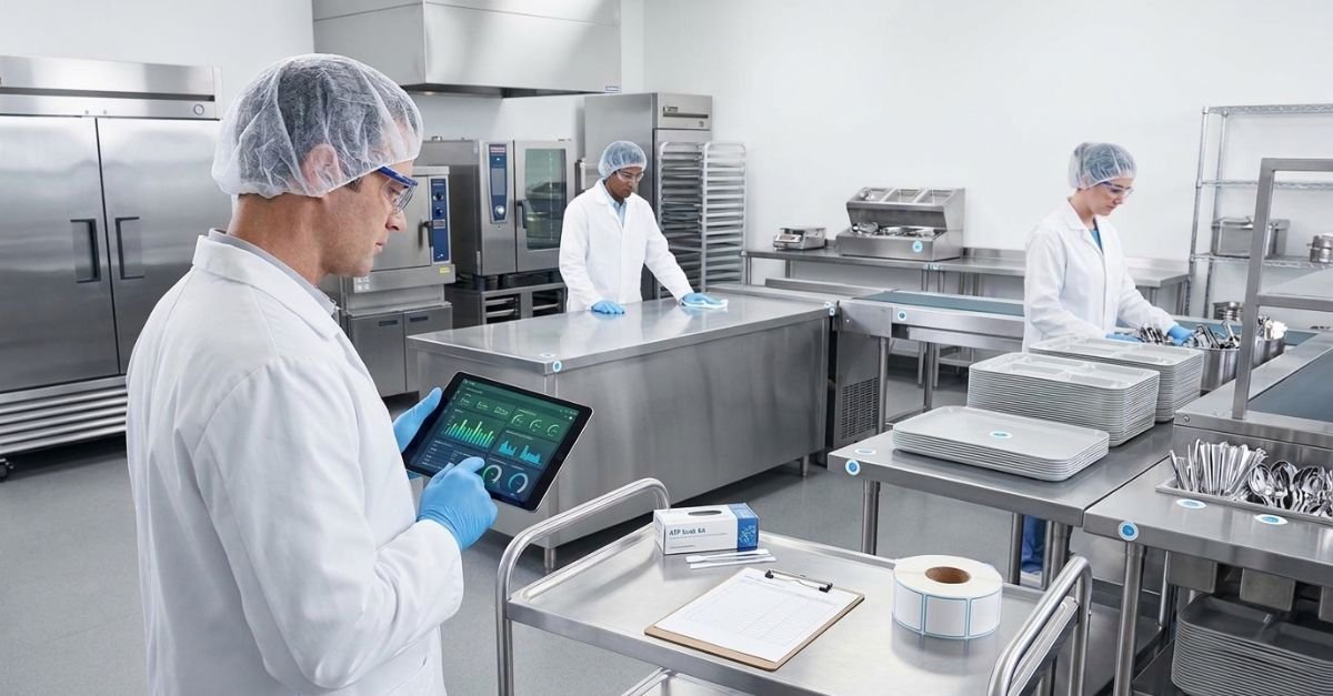 Higiene em serviços de alimentação hospitalar e coporativa